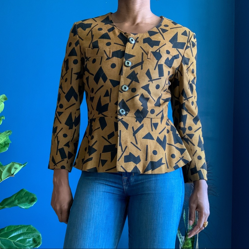 Vintage Patterned Coat